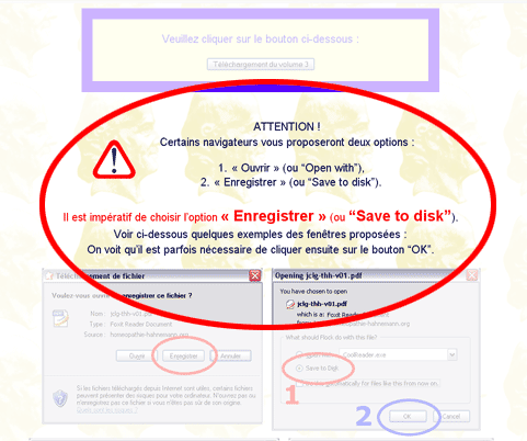 Bouton de t�l�chargement _ Enregistrer ou ouvrir